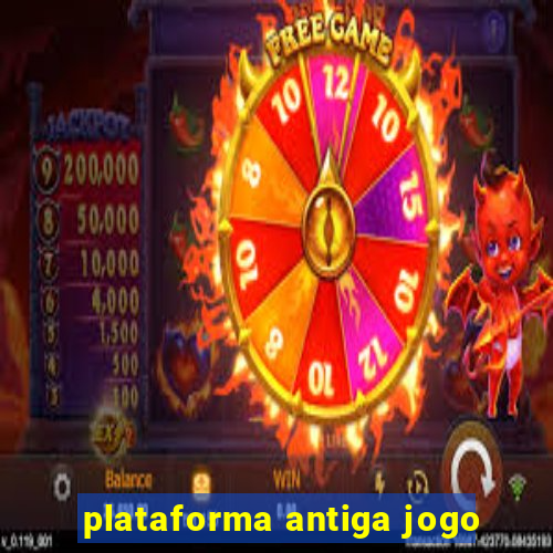 plataforma antiga jogo